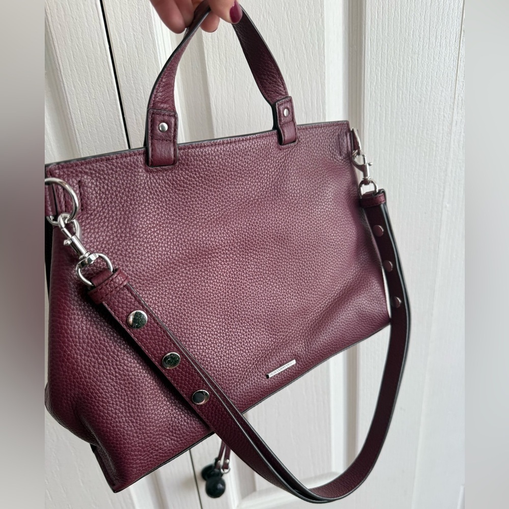 Elegant Burgundy Rebecca Minkoff #6 - Picture 12 of 16